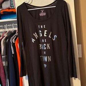 Victoria's Secret Black Long Sleeve Dress